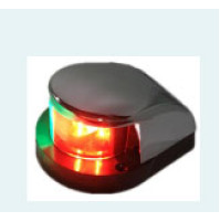 LED Navigation light - Bi-color Bow Light - BI Color - Chrome Plated - WK-NL12CR-BI - AZLED
